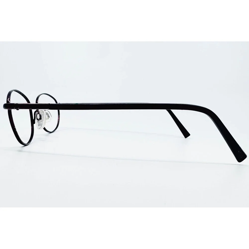 Anne Klein Eyeglass Frames Womens Purple Oval Metal K1206 50-17-135